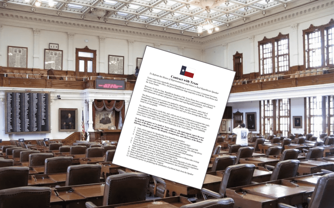 House Lawmakers Propose ‘Contract with Texas’ to End ‘Liberal Dysfunction’